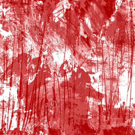 Painted grunge red wallpaper for your design, illustrationの写真素材
