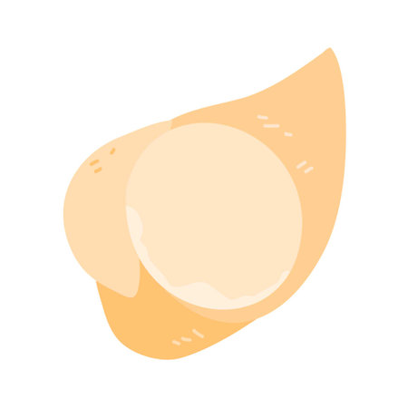 hand drawn flat design chinese foodのイラスト素材