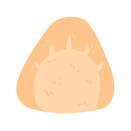 gyozas in flat designのイラスト素材