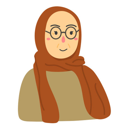 rasuna said Indonesia National Heroのイラスト素材