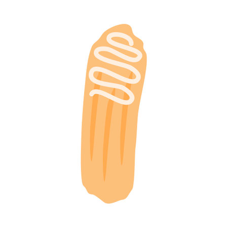 churros icons set cartoon vector mexican chocolate