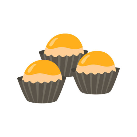 nastar cookies eid mubarakのイラスト素材