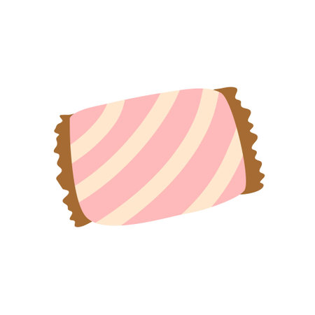 pink candy halloweenのイラスト素材