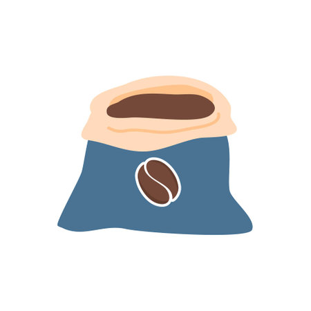coffee beans iconのイラスト素材
