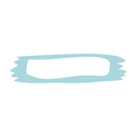 blue and white sticker washi tapesのイラスト素材