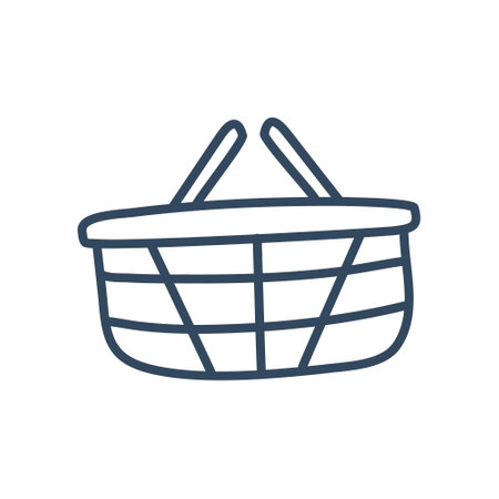 shopping doodle illustrationのイラスト素材