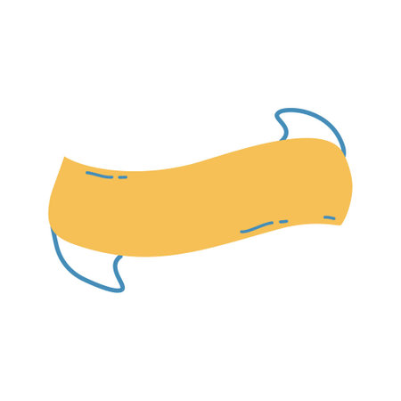 sketchy ribbons for salesのイラスト素材