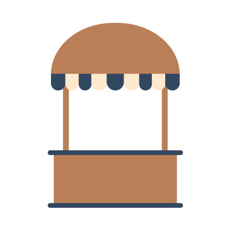 street food or food courtのイラスト素材