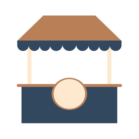 Support local business iconsのイラスト素材