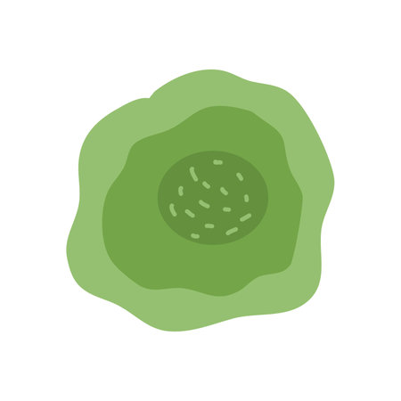 kue ape or Traditional pancake from Betawi, Jakarta. indonesian traditional sweet snackのイラスト素材