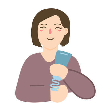 Using sunscreen or lotion with spfのイラスト素材