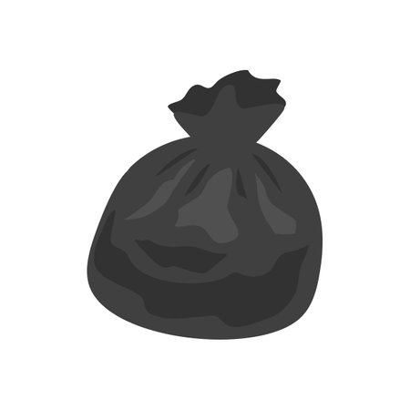 Pile of Waste Bags illustrationのイラスト素材