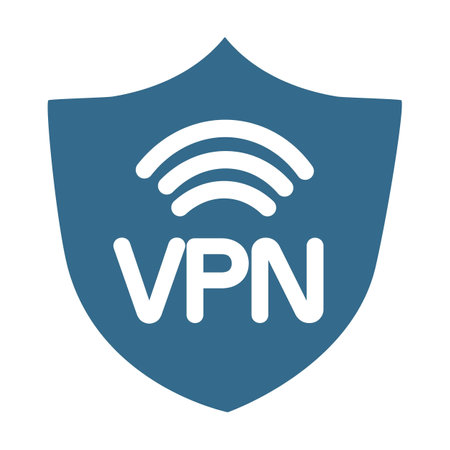VPN Virtual Private network protocol iconのイラスト素材