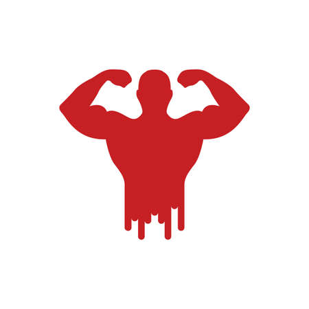 Illustration Vector Graphic of Muscle Logoのイラスト素材
