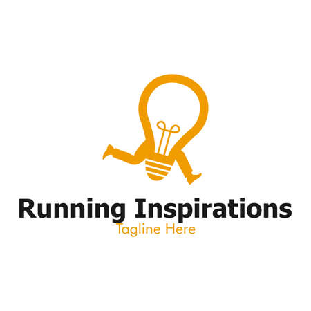 Illustration Vector Graphic of Running Inspirations . Perfect to use for Technology Companyのイラスト素材