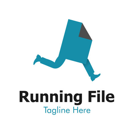 Illustration Vector Graphic of Running File . Perfect to use for Technology Companyのイラスト素材