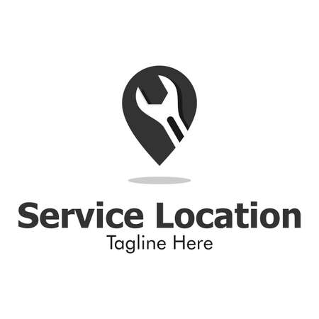 Illustration Vector Graphic of Service Location . Perfect to use for Service Centerのイラスト素材