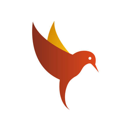 Illustration Vector Graphic of Hummingbird  . Perfect to use for Technology Companyのイラスト素材