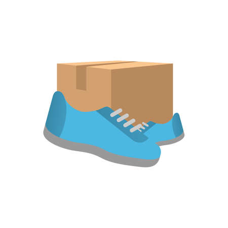 Illustration Vector Graphic of Shoes Store  . Perfect to use for Technology Companyのイラスト素材