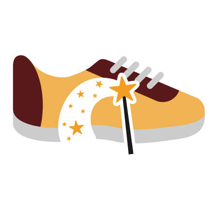 Illustration Vector Graphic of Magic Shoes  . Perfect to use for Technology Companyのイラスト素材