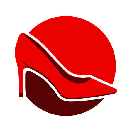 Illustration Vector Graphic of High Heels Logo. Perfect to use for Fashion Companyのイラスト素材