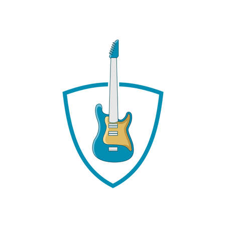 Illustration Vector Graphic of Guitar Pick. Perfect to use for Music Companyのイラスト素材
