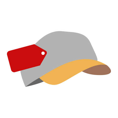Illustration Vector Graphic of Hat Price Tag Logo. Perfect to use for Technology Companyのイラスト素材