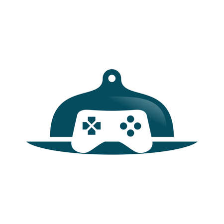 Illustration Vector Graphic of Food Cloche Game Logo. Perfect to use for Food Company