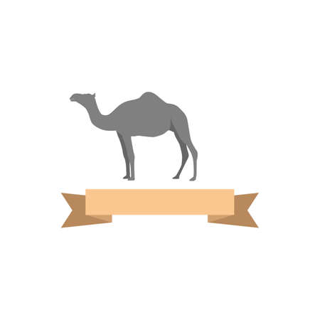Illustration Vector Graphic of Camel Logo. Perfect to use for Technology Companyのイラスト素材