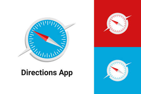Illustration Vector Graphic of Compass Logo. Perfect to use for Navigation Applicationのイラスト素材