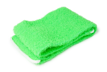 Bast wisp isolated on white backgroundの写真素材