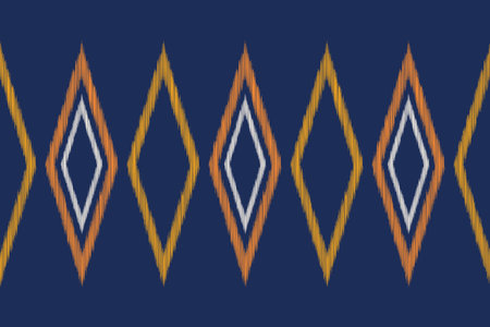 Traditional Ethnic ikat motif fabric pattern geometric style.African Ikat embroidery Ethnic oriental...