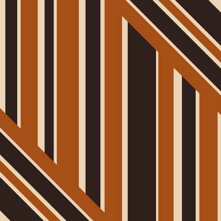 Vector cute colorful background fabric pattern stripe balance stripe patterns cute vertical party brown color gift box stripes symmetric fabric pattern illustration wallpaper.のイラスト素材