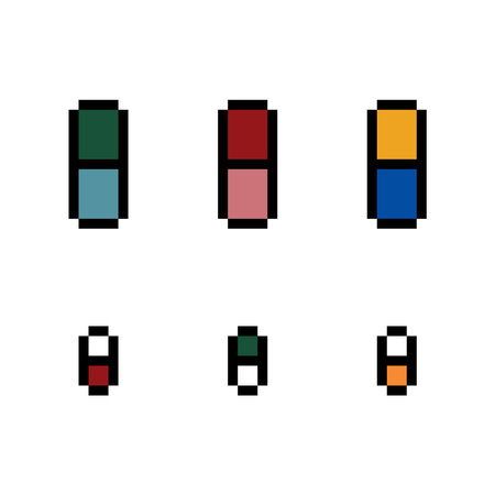 Pixel art concept medicine potion pill vitamin cartoon pixel art. Medicine drug pharmacy doctor 8...
