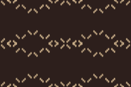 Ethnic Traditional ikat motif fabric pattern geometric style.Ikat embroidery Ethnic oriental pattern...
