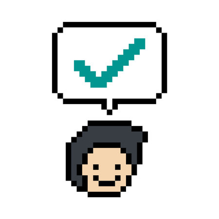 Cartoon pixel art cartoon 8bit character business man businessman smart graph work game decoration business 8 bit male career smart character game vector.のイラスト素材