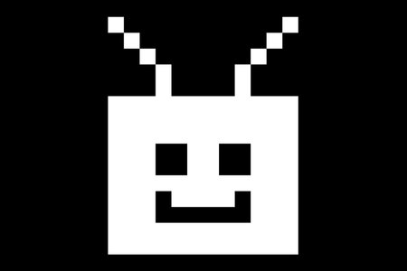 Cartoon pixel art of humanoid robot learning toy robotic engineer bot machine business vector...