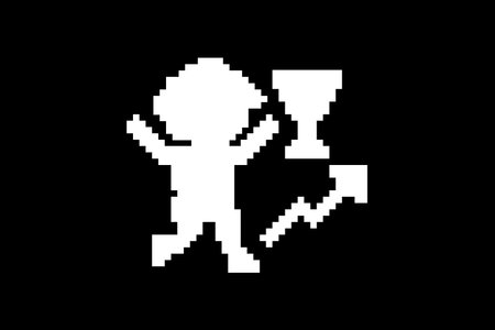 Pixel cartoon exercise run 8bit character man boy run running jog cardio lifestyle decor life style...