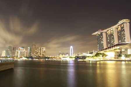 Night at Singaporeのeditorial素材