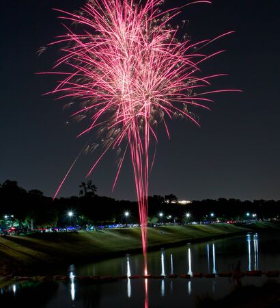 4th of July Fireworksの写真素材