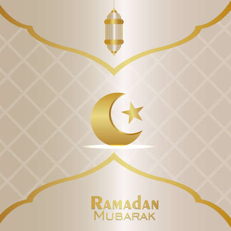 Creative pattern background of ramadan kareem vector illustration on creative backgroundのイラスト素材