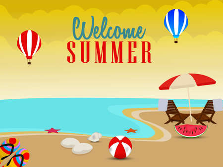 Summer Beach Party Flyer Template