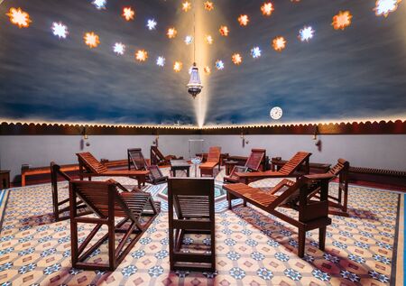 Glasgow , Scotland, United Kingdom - March 8, 2018: Arlington Baths Club Turkish Suite Interior - the first Turkish Baths in Glasgow from 1875.のeditorial素材