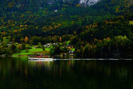 Riverside scenery のeditorial素材