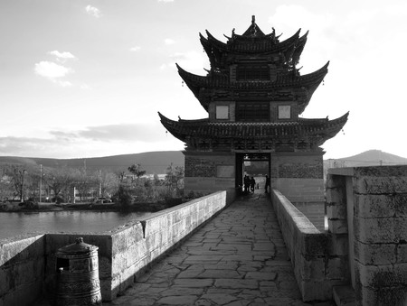 chinese  archaic bridge