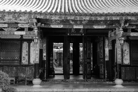 chinese old houseのeditorial素材