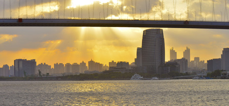 the sunset