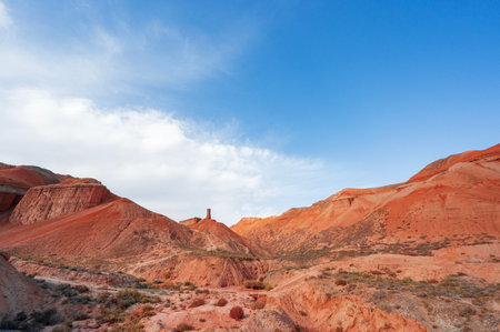 the northwest landscape in Gan SU, travel Chinaの写真素材