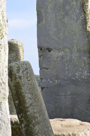 face of stoneの写真素材