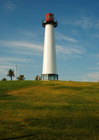 Long Beach Lighthouse, Californiaの写真素材